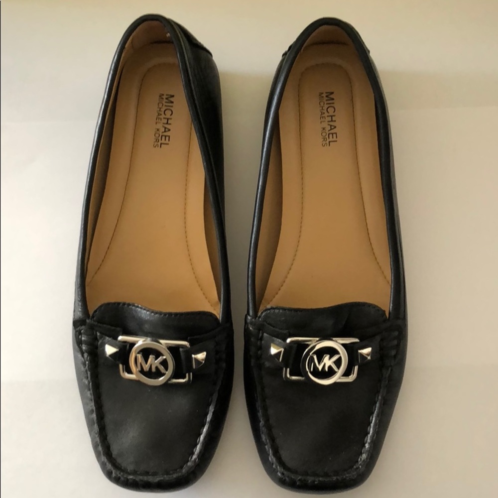 Michael Kors Black and Silver Shoes